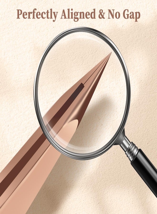 Velodios Pointed Tweezers for Women Facial Hair, Sharp & Precision Stainless Steel Tweezer for Eyebrows, Facial Hair and Fine Hairs Removal (Rose Gold) - Image 4